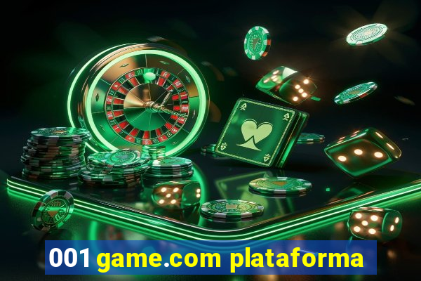 001 game.com plataforma